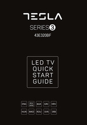 Tesla 43E320BF Quick Start Manual