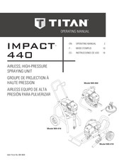 Titan 805-000 Operating Manual