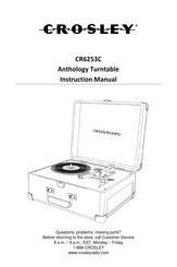 Crosley CR6253C Instruction Manual
