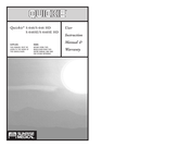 Sunrise Medical Quickie S-646SE HD User Instruction