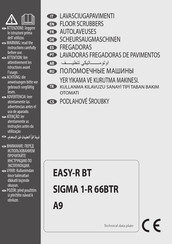 Lavorwash SIGMA 1-R 66BTR Manual
