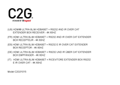 LEGRAND C2G31015 Instructions Manual