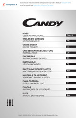 Candy CFX 64 P User Instructions