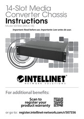 Intellinet 507356 Instructions Manual