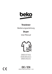 Beko DR8535TX01 User Manual