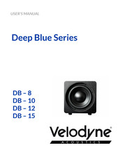 Velodyne DB-15 User Manual