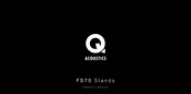 Q Acoustics Q FS75 Owner's Manual
