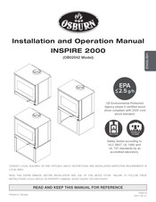 Osburn INSPIRE 2000 Installation And Operation Manual