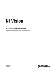 National Instruments NI Vision PXI-1409 User Manual