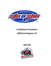 Sto N Sho SNS 238 Installation Procedures Manual