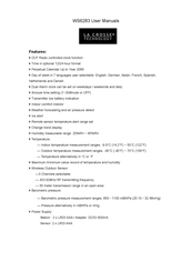 La Crosse Technology WS6283 User Manuals