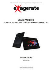 Exagerate ZELIG PAD 270G User Manual
