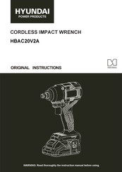 Hyundai HBAC20V2A Original Instructions Manual