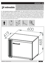 mlmeble ADAGIO 08 Assembling Instruction