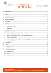 icoms GEMALTO User Manual