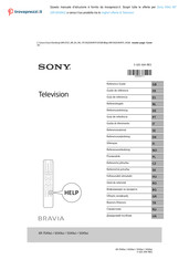 Sony XR-55X94J Instruction Manual