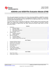 Texas Instruments ADS54T0x User Manual