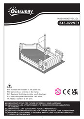 HOMCOM 343-022V01 Manual