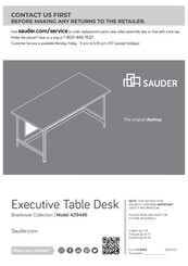 Sauder Briarbrook 429446 Manual