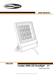 SHOWTEC Cedda 100W LED Floodlight V1 User Manual