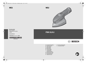 Bosch WEU PSM 10,8 LI Original Instructions Manual