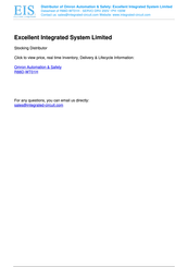 EIS R88M-W Series User Manual