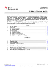 Texas Instruments DAC31 1EVM Series User Manual