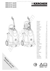 Kärcher HDS 5/15 U/UX Instruction Manual