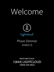Lightcloud LCB Instructions Manual
