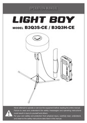 LightBoy B3Q3H-CE Operation Manual