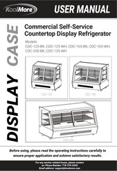 KoolMore CDC-165-WH User Manual