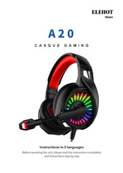 Elehot A20 Instructions Manual