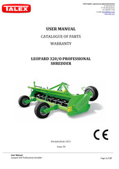Talex LEOPARD 320 PROFESSIONAL User Manual