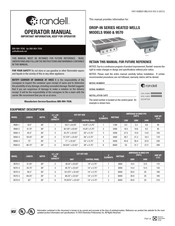 Randell 9560-3 Operator's Manual