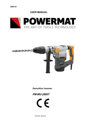 Powermat PM-MU-2800T User Manual