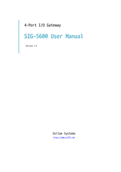 Sollae SIG-5600 User Manual