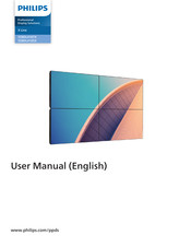 Philips 55BDL4107X User Manual