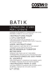 Costan BATIK User Instructions
