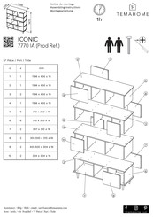 TemaHome ICONIC 7770 IA Assembling Instructions