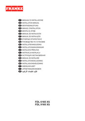 Franke FDL 9165 XS Installation Manual