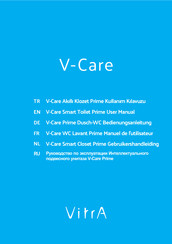 VITRA V-Care Prime 7231B403-6216 User Manual