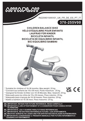 Aiyaplay 370-255V00 Manual