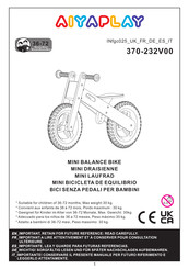 Aiyaplay 370-232V00 Manual
