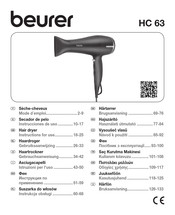Beurer HC 63 Instructions For Use Manual