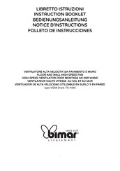 Bimar FE-45A Instruction Booklet