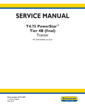New Holland ZDAH00008 Service Manual