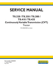 New Holland ZERE04800 Service Manual