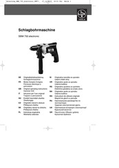 Lux Tools SBM 750 electronic Original Operating Instructions