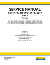 New Holland ZDJD11099 Service Manual