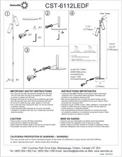 Dainolite CST-6112LEDF Manual